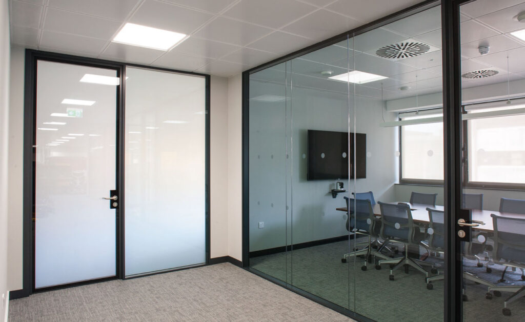 Switchable Film meeting room privacy