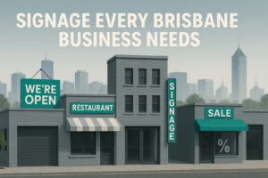 Signage Every Brisbane Business Needs