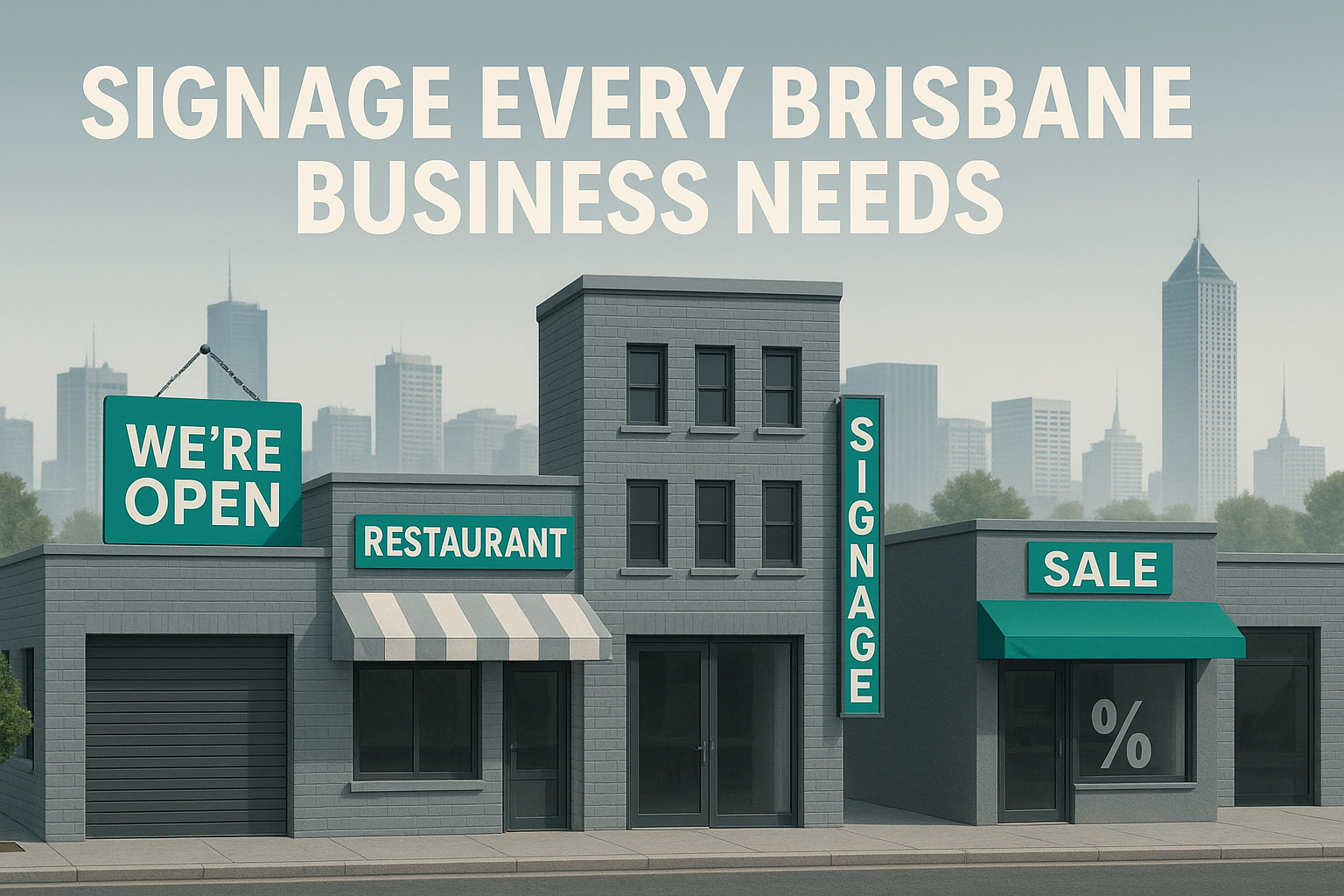 Signage Every Brisbane Business Needs