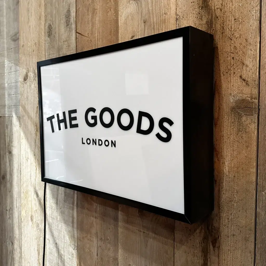 Lightbox Signage